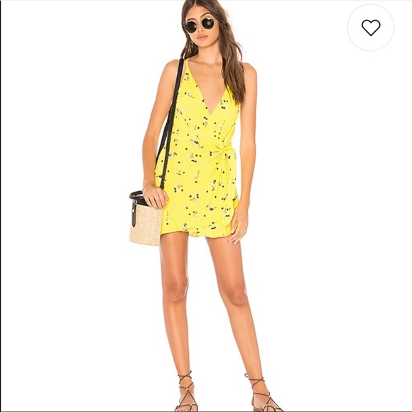 NWT Free People Tango at Night Yellow Romper - Picture 3 of 10